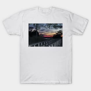 Sundown At The River T-Shirt